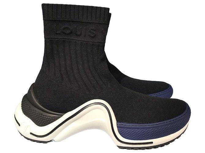 Baskets Louis Vuitton Archlight T.39,5 Noir