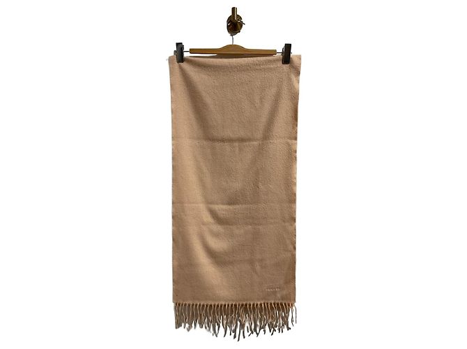 Bufanda Hermès de cachemira rosa