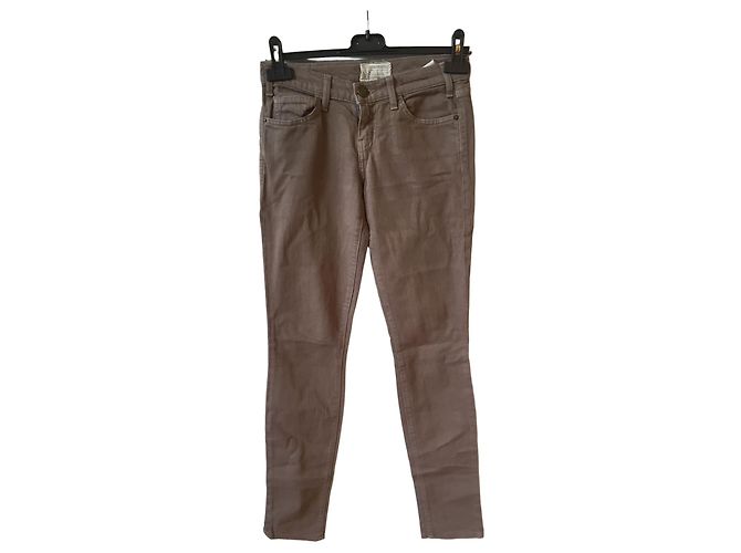 Jeans Current Elliott beige T.25