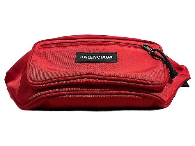 Bolso cinturón Balenciaga rojo Roja