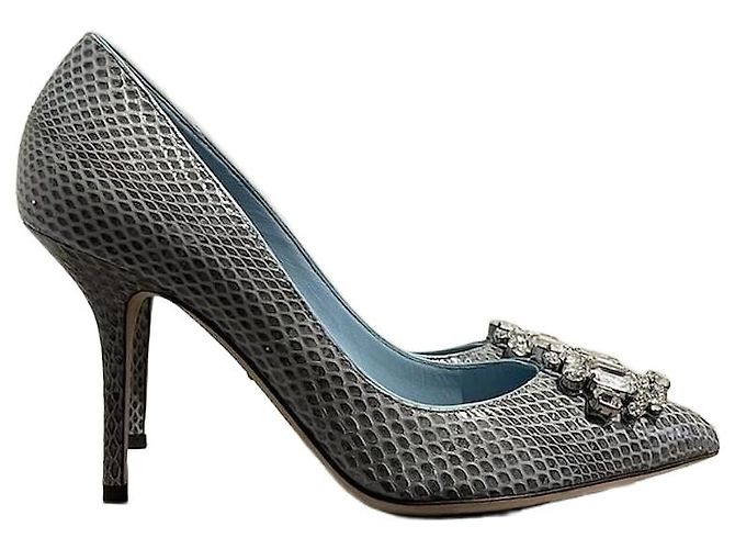 Stilettos Dolce & Gabbana blau T.38