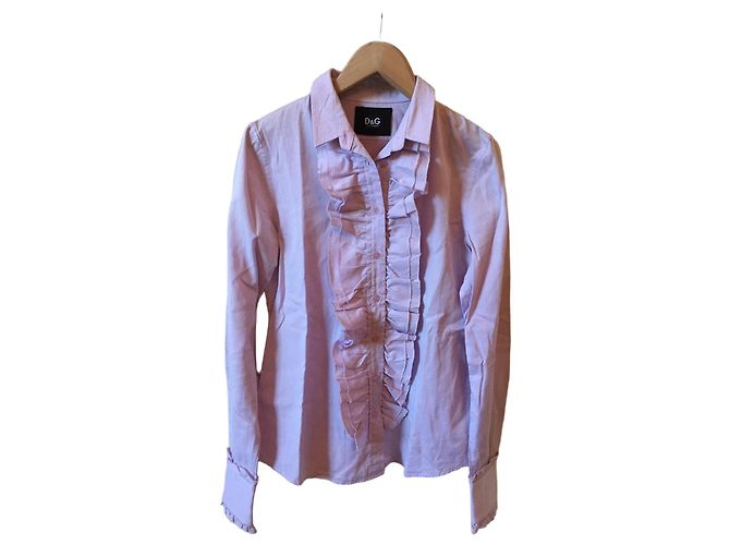 Camicia Dolce & Gabbana rose T.36 Rosa