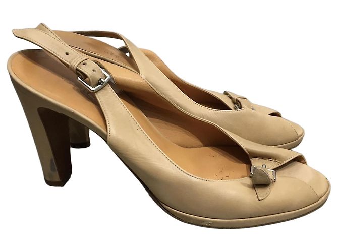 Hermès Sandalen Hermes beige Gr. 37,5
