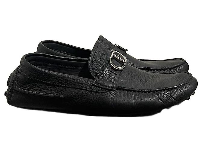 Mocassini Dior neri T.39 Nero