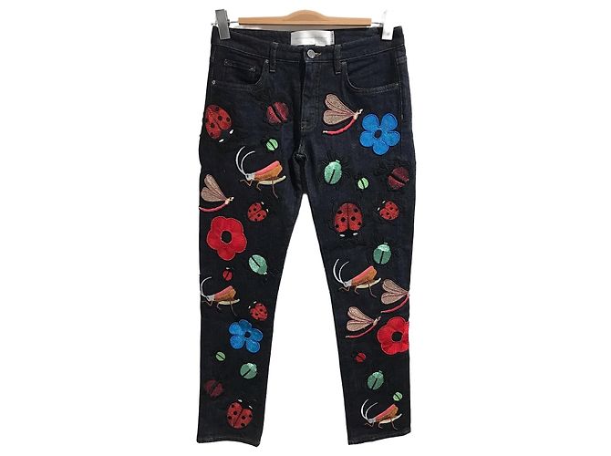 Jeans Victoria Beckham T.27 Azul
