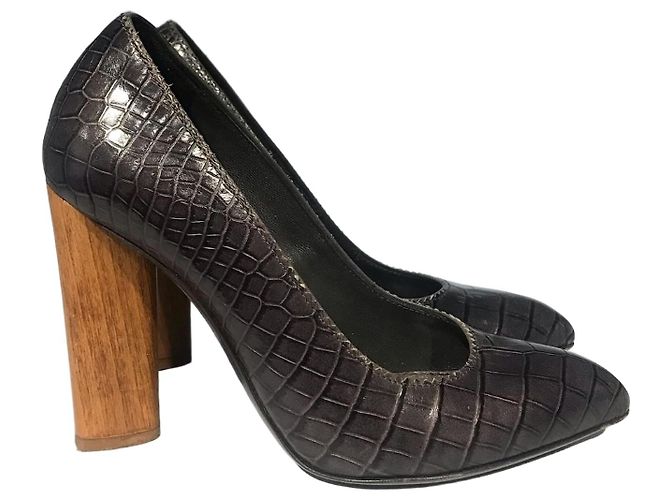 Pumps Yves Saint Laurent T.35,5 Grau