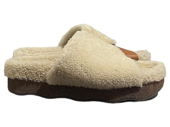 Mules Chloé beige T.37