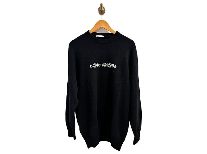 Pull Balenciaga preto T.S