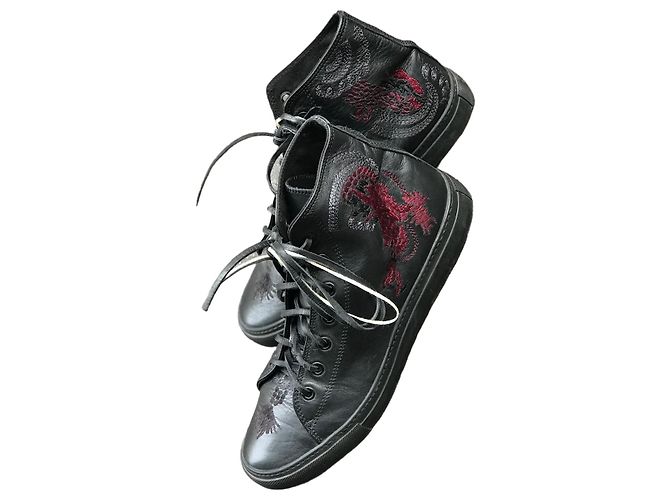 Baskets Gucci noires T.37