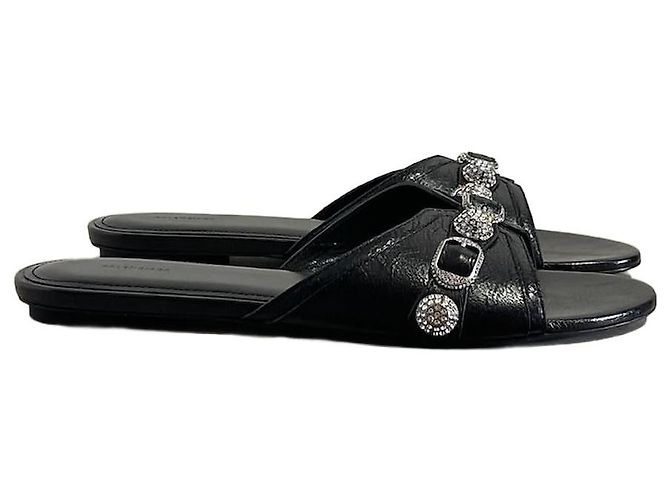 Mules Balenciaga Cagole T.41 NEU Schwarz
