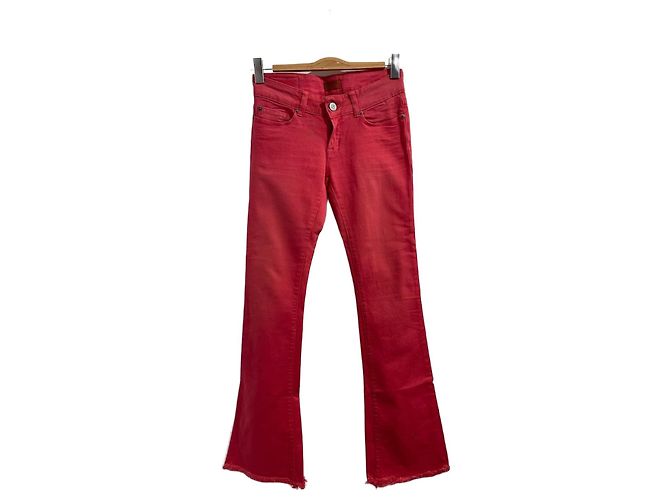 Autre Marque Jeans Heartless rosso T.26