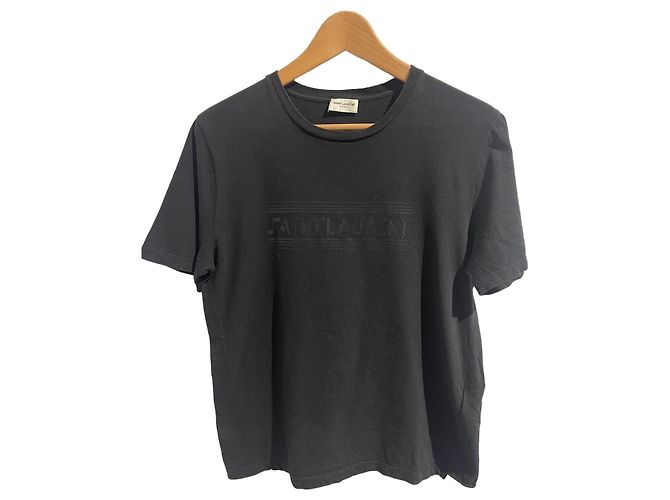T-shirt Saint Laurent nera T.XS Nero