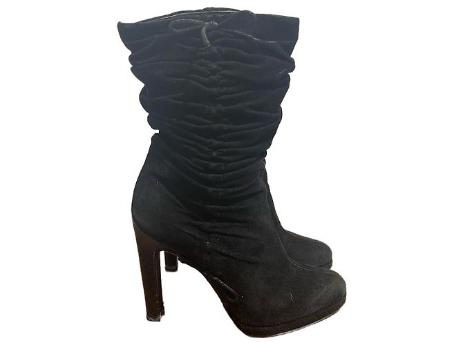 Botas Gucci negras T.35,5 Negro
