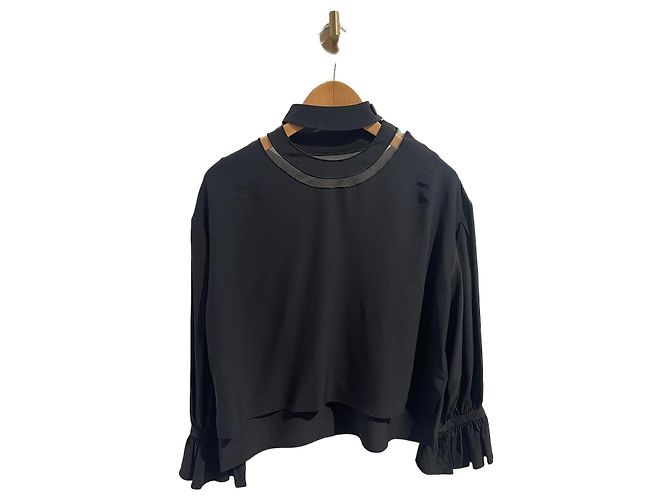 Blusa Fendi nera T.34 Nero