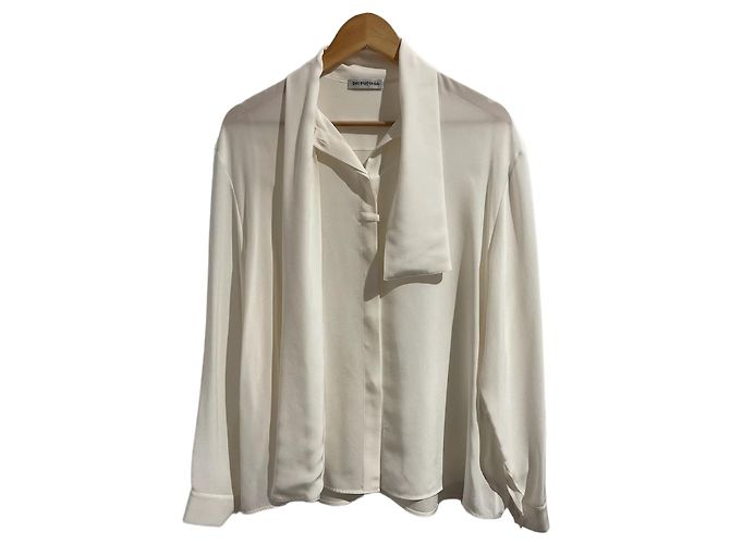 Camicia Balenciaga écru T.40 Beige