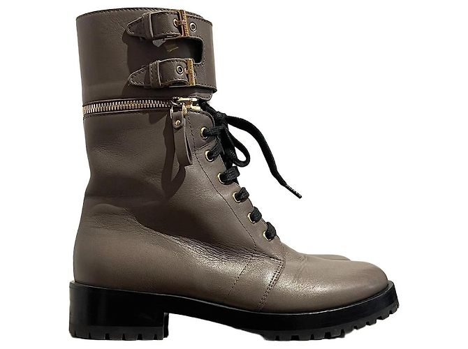 Stiefeletten Sergio Rossi grau T.37,5