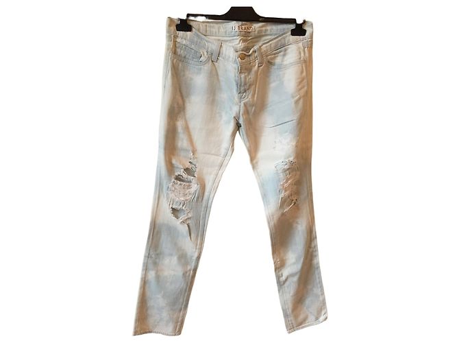 Vaqueros Slim Fit J Brand Blancos de Algodón Talla 29