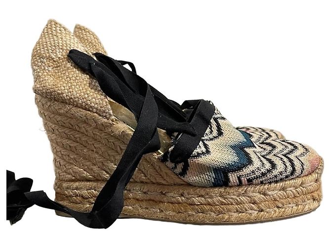 Espadrilles Missoni T.38 Beige