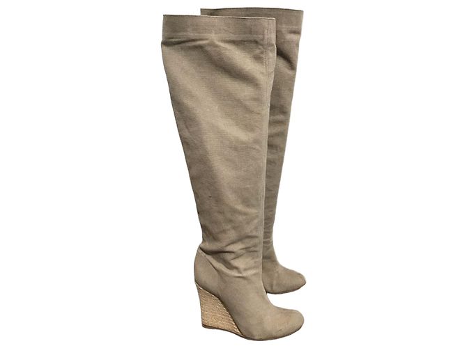 Stivali Christian Louboutin T.36 Beige
