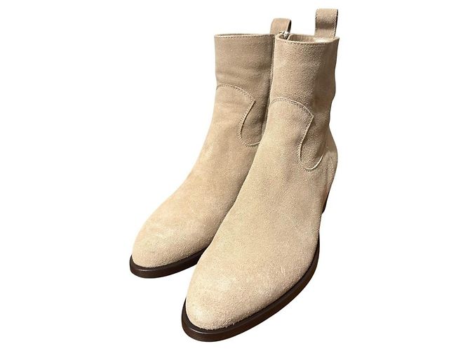 Bottines courtes en daim Jimmy Choo AND KAIA