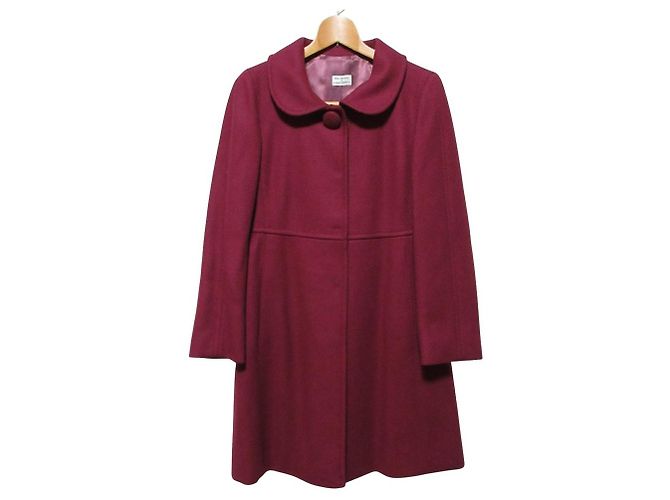Autre Marque Abrigo de botonadura sencilla Philosophy di Alberta Ferretti Púrpura