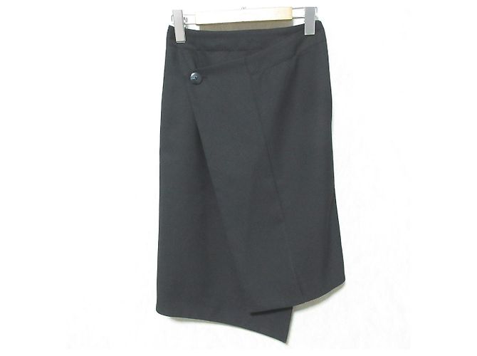 Wollrock Acne Studios Schwarz