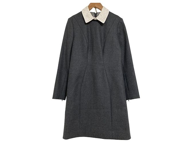 Autre Marque Vestido LE CIEL BLEU Castaño