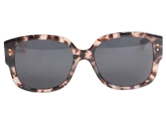 Sonnenbrille Pink LadyDiorStuds Schildpatt