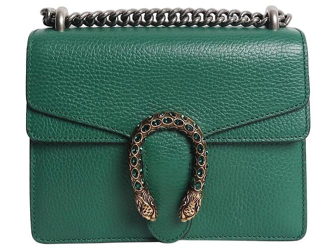 Gucci Borsa a tracolla Dionysus in pelle verde
