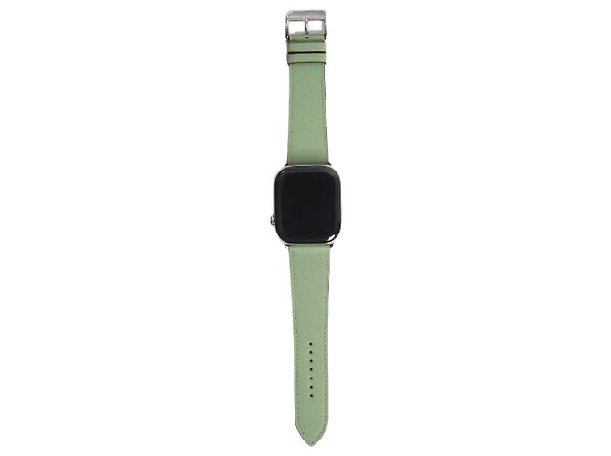 Hermès Apple Watch Silber Grün 