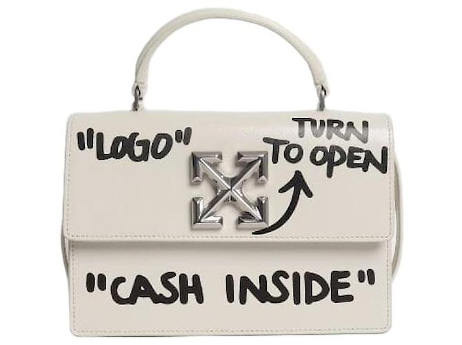 Off White Bolsa 2way Jitney 1.4 branca Branco