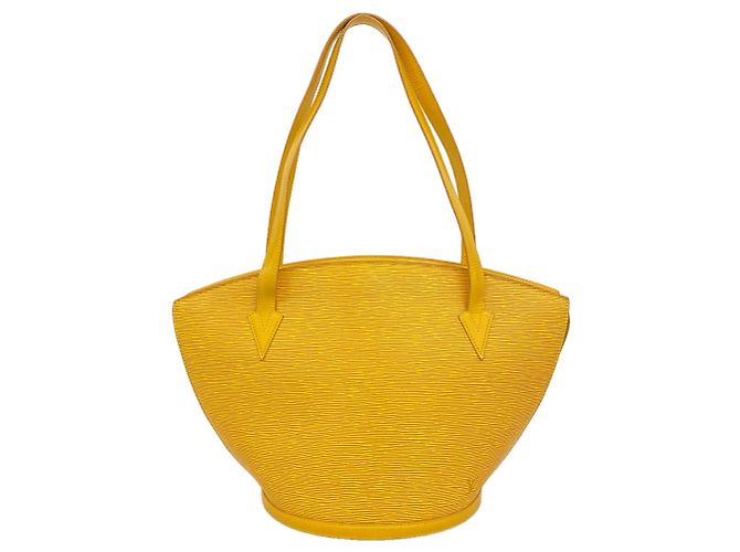 Borsa a Spalla Louis Vuitton Epi Saint Jacques Giallo