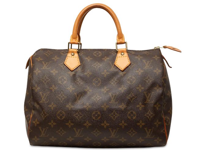 Louis Vuitton Marrom Monogram Speedy 30
