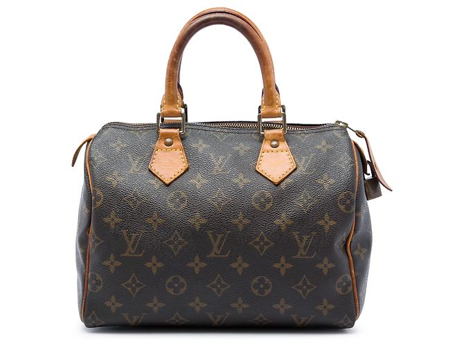 Louis Vuitton Marrom Monogram Speedy 25