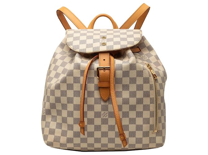 Louis Vuitton White Damier Azur Sperone
