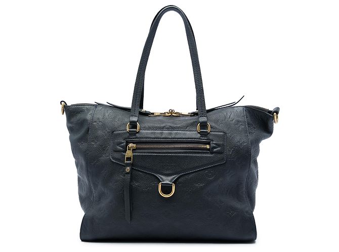 Louis Vuitton Blue Monogram Empreinte Lumineuse PM Bleu Bleu Marine