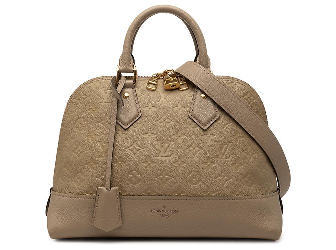 Louis Vuitton Beige Monogram Empreinte Neo Alma PM Bege