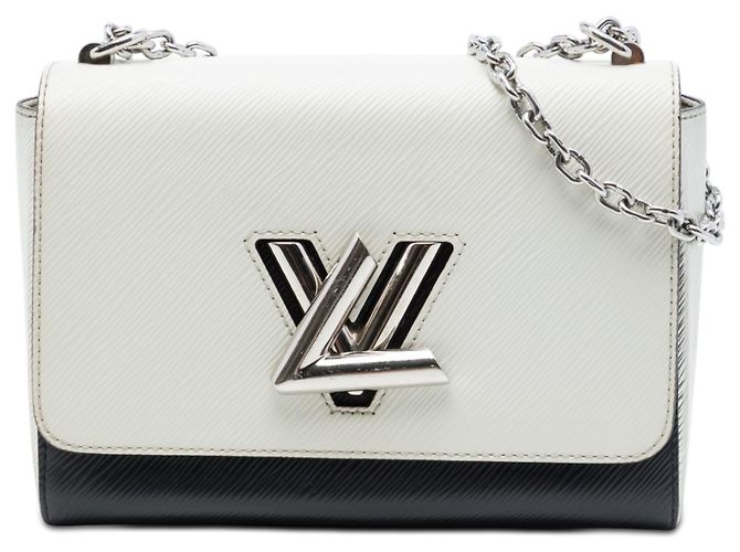 Louis Vuitton White Epi Bicolor Twist MM Weiß
