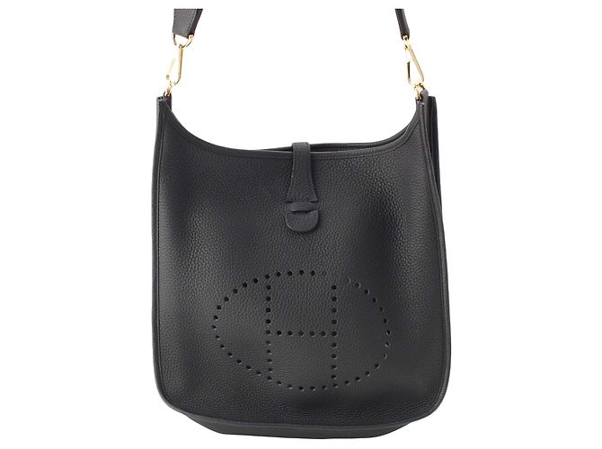 Hermès Black Clemence Evelyne III 29 Noir
