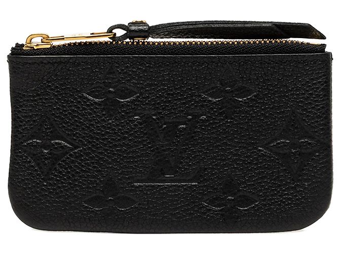 Louis Vuitton Black Monogram Empreinte Key Pouch