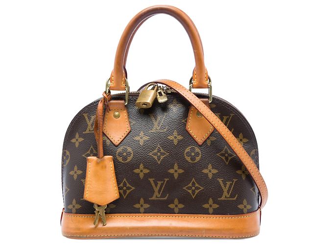 Louis Vuitton Marrom Monogram Alma BB