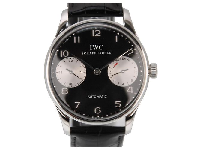 IWC Portuguese 2000 IW500001 Black Dial Automatic 42mm