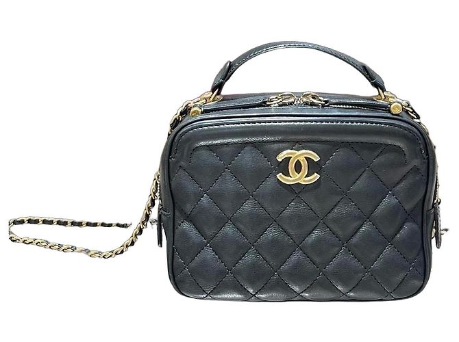 Chanel Vanity Bag Black