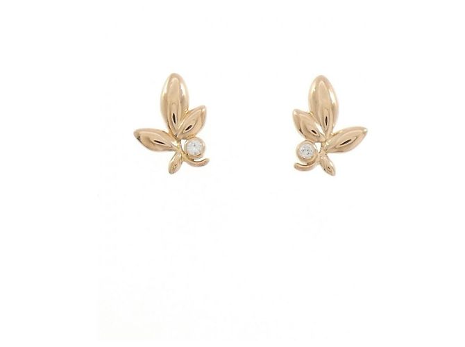 Tiffany & Co Pendientes de botón Olive Leaf Tiffany