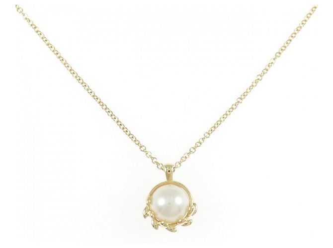 Tiffany & Co Collar Tiffany Olive Leaf en oro amarillo de 18K