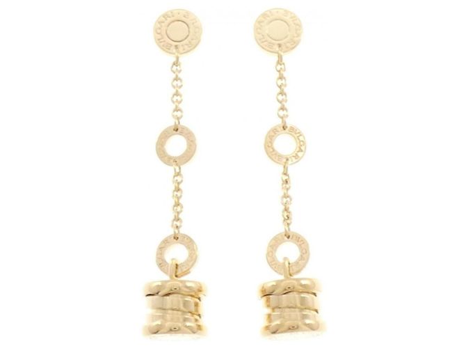 Bulgari Orecchini a lobo B.zero1 in oro giallo Bvlgari