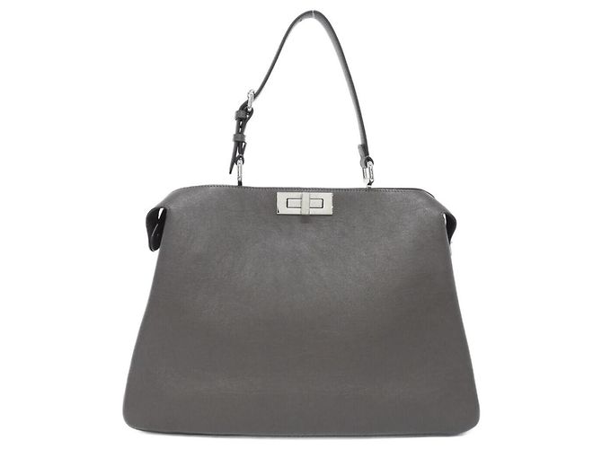 Bolsa Fendi Peekaboo Soft Large Bege