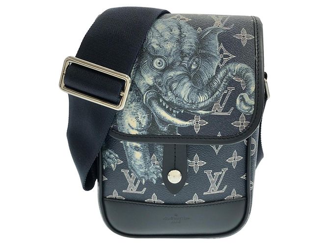 Louis Vuitton Monogram Savannah Messenger BB M54246 Bolsa de Ombro Preto