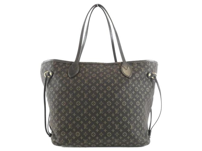 Bolso Louis Vuitton Monogram Idylle Neverfull MM Gris antracita