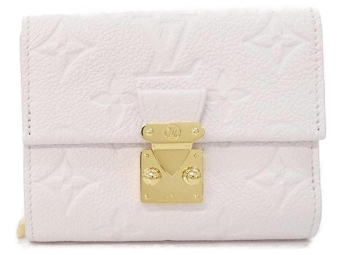 Carteira Louis Vuitton Monogram Empreinte Métis Compact Rosa